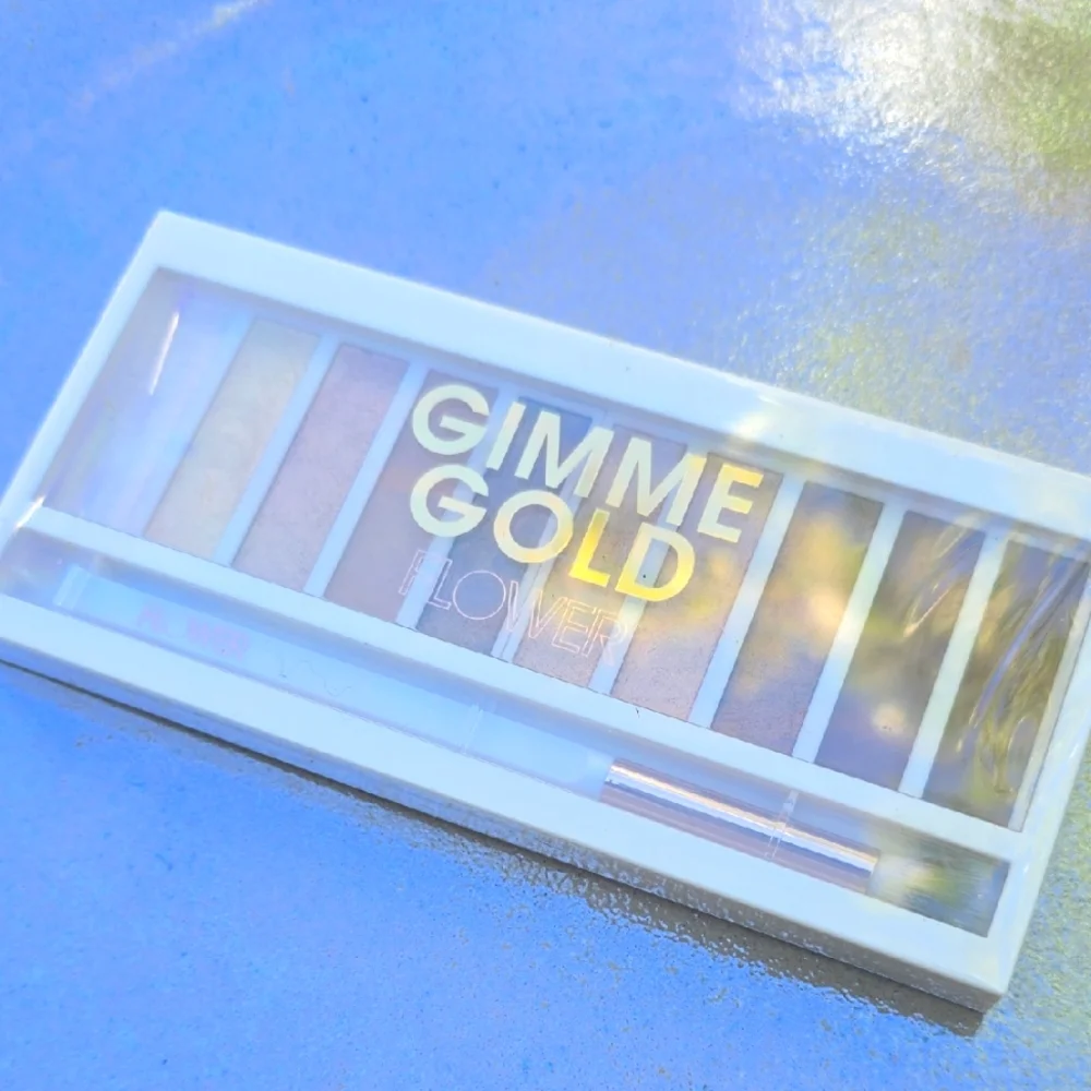 Flower Gimme Gold Eyeshadow Pallette Shimmer + Shade